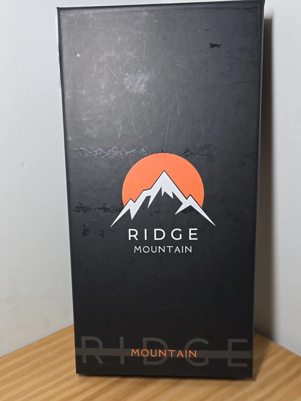 Rodeo Wallet Ridge Mountain Vegan Leather Black & Brown Silver NWT